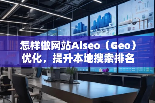 怎样做网站Aiseo（Geo）优化，提升本地搜索排名