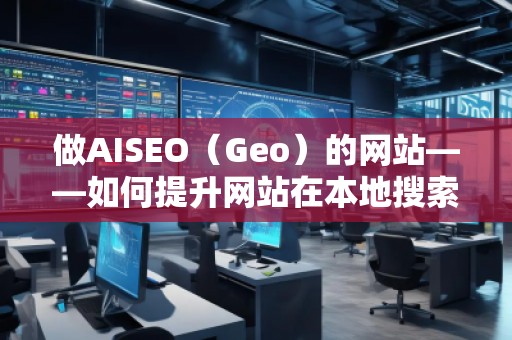 做AISEO（Geo）的网站——如何提升网站在本地搜索中的排名