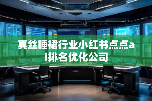真丝睡裙行业小红书点点ai排名优化公司