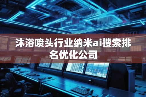 沐浴喷头行业纳米ai搜索排名优化公司