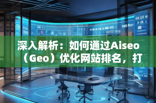 深入解析：如何通过Aiseo（Geo）优化网站排名，打造精准流量与品牌影响力