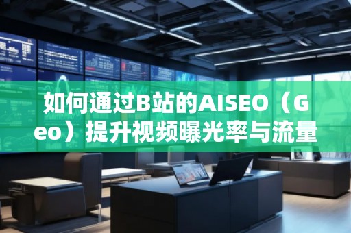 如何通过B站的AISEO（Geo）提升视频曝光率与流量
