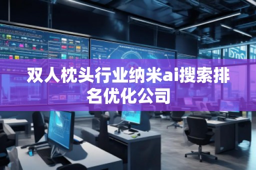 双人枕头行业纳米ai搜索排名优化公司