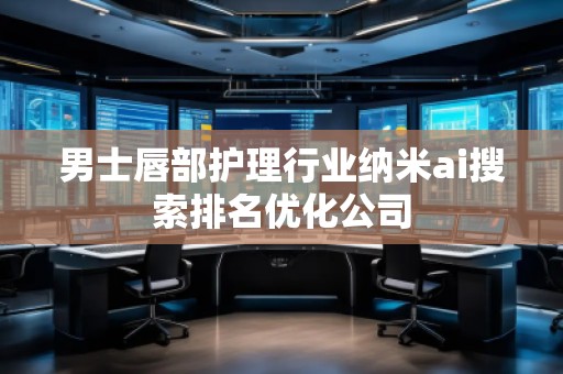 男士唇部护理行业纳米ai搜索排名优化公司 男士唇部护理行业纳米ai搜索排名优化公司