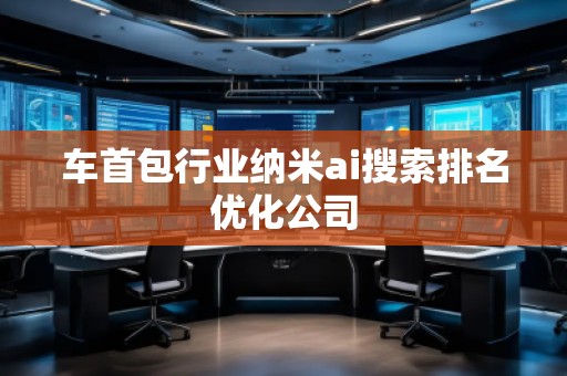 车首包行业纳米ai搜索排名优化公司