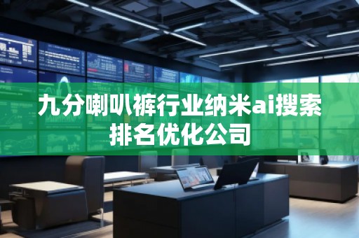 九分喇叭裤行业纳米ai搜索排名优化公司