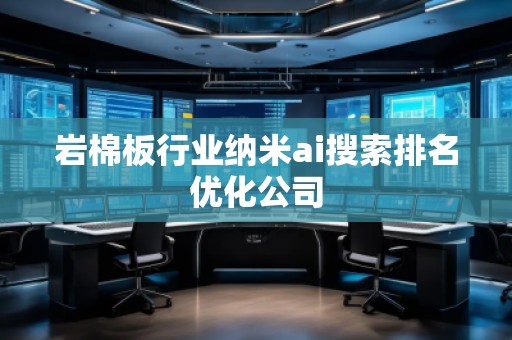 岩棉板行业纳米ai搜索排名优化公司