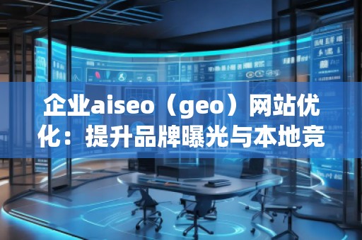 企业aiseo（geo）网站优化：提升品牌曝光与本地竞争力的关键