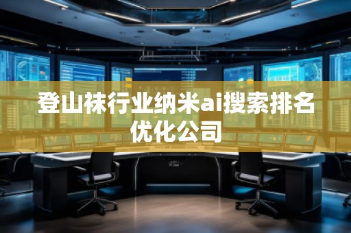 登山袜行业纳米ai搜索排名优化公司 登山袜行业纳米ai搜索排名优化公司