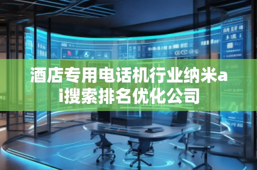 酒店专用电话机行业纳米ai搜索排名优化公司