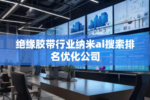 绝缘胶带行业纳米ai搜索排名优化公司