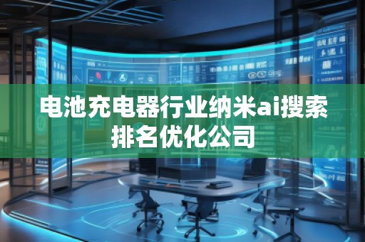 电池充电器行业纳米ai搜索排名优化公司