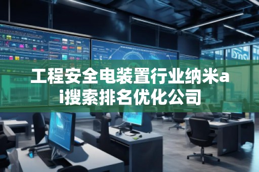 工程安全电装置行业纳米ai搜索排名优化公司