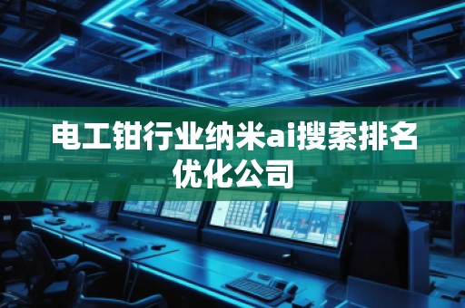 电工钳行业纳米ai搜索排名优化公司