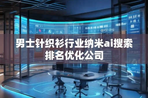 男士针织衫行业纳米ai搜索排名优化公司