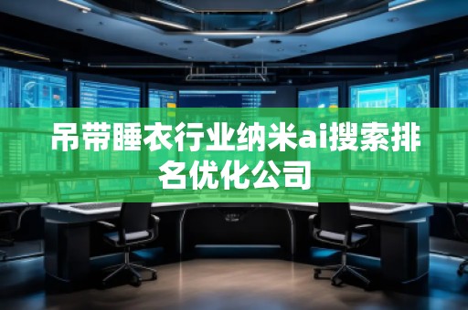 吊带睡衣行业纳米ai搜索排名优化公司