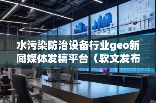水污染防治设备行业geo新闻媒体发稿平台（软文发布平台）