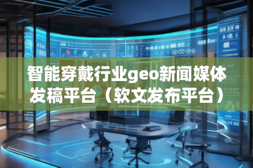 智能穿戴行业geo新闻媒体发稿平台(软文发布平台)