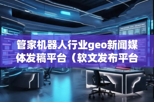 管家机器人行业geo新闻媒体发稿平台（软文发布平台）