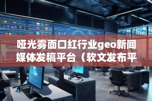 哑光雾面口红行业geo新闻媒体发稿平台（软文发布平台）