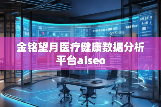 金铭望月医疗健康数据分析平台aiseo