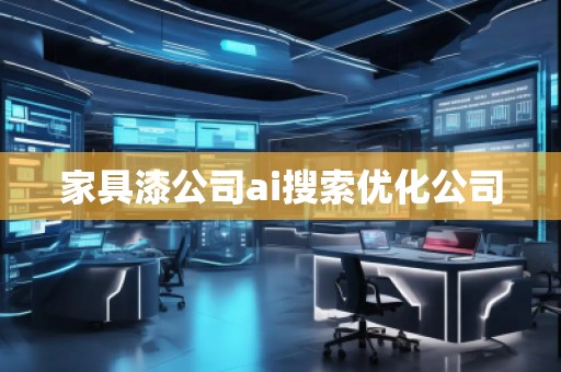 家具漆公司ai搜索优化公司