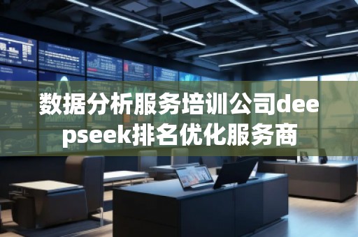 数据分析服务培训公司deepseek排名优化服务商