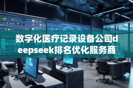 数字化医疗记录设备公司deepseek排名优化服务商