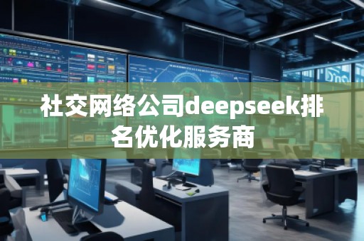 社交网络公司deepseek排名优化服务商