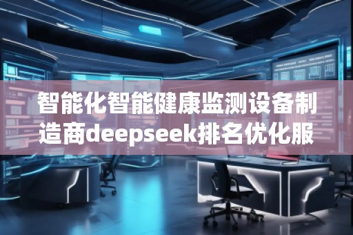 智能化智能健康监测设备制造商deepseek排名优化服务商
