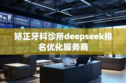 矫正牙科诊所deepseek排名优化服务商