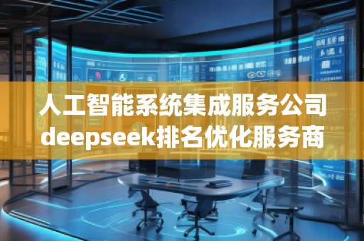 人工智能系统集成服务公司deepseek排名优化服务商