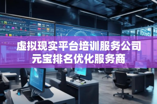 虚拟现实平台培训服务公司元宝排名优化服务商