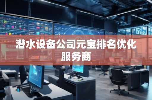 潜水设备公司元宝排名优化服务商