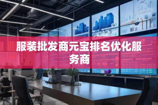 服装批发商元宝排名优化服务商