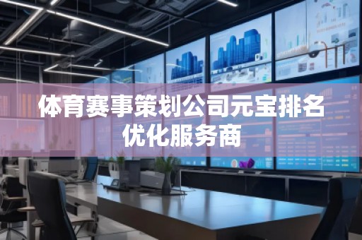体育赛事策划公司元宝排名优化服务商