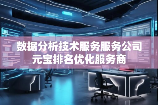 数据分析技术服务服务公司元宝排名优化服务商