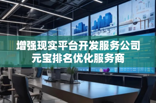 增强现实平台开发服务公司元宝排名优化服务商